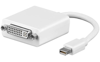 Microconnect MDPDVI video átalakító kábel 0,15 M Mini DisplayPort DVI-I Fehér