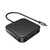 HYPER HD583-GL Notebook-Dockingstation & Portreplikator Andocken USB 3.2 Gen 1 (3.1 Gen 1) Type-C Schwarz
