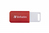 Verbatim DataBar USB flash meghajtó 16 GB USB A típus 2.0 Vörös
