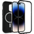 OtterBox Cover per iPhone 14 Pro Max Defender XT con MagSafe, resistente a shock e cadute, cover ultra robusta, testata 5x vs le norme anti caduta MIL-STD 810G, Nero, No pack re...