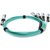 AddOn Networks ADD-QARSFT-AOC1M InfiniBand/fibre optic cable 1 m QSFP+ 4xSFP+ Aqua colour