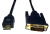 Cables Direct 2.5m HDMI/DVI-D M/M Black