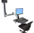 Ergotron StyleView Sit-Stand Combo System with Worksurface 61 cm (24") Alluminio Parete