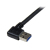 StarTech.com 1m USB 3.0 SuperSpeed Kabel A auf B rechts gewinkelt - Schwarz