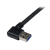 StarTech.com 1 m zwarte SuperSpeed USB 3.0-kabel rechtshoekig A naar B M/M