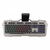 White Shark Viking-2 Tastatur USB AZERTY Belgisch Schwarz, Silber