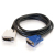 C2G 2m DVI-A M / HD15 M Cable VGA (D-Sub) Schwarz