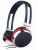 Gembird MHS-903 hoofdtelefoon/headset Bedraad Hoofdband Oproepen/muziek Zwart, Rood, Zilver
