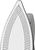 Ufesa PV0500 plancha Plancha vapor-seco Suela de acero inoxidable 1100 W Púrpura, Blanco