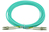 BlueOptics BK837A Glasvezel kabel 0,5 m LC OM3 Aqua-kleur