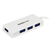 StarTech.com 4 Port USB 3.0 SuperSpeed Mini Hub - 5Gbps - Weiß