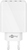Wentronic 44962 chargeur d'appareils mobiles Blanc Intérieure