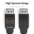 Kensington DisplayPort 1.4 (M/M) Passieve tweerichtingskabel, 1,8 m