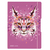 Herlitz Wild Animals Lynx Notizbuch Pink A4 80 Blätter