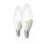 Philips Hue White ambiance Losse kaarslamp E14 duopak