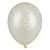 Papstar Balloons Ø 29 cm ivory "Just married" metallic Toy balloon