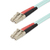 StarTech.com 20m (65ft) LC/UPC to LC/UPC OM4 Multimode Fiber Optic Cable, 50/125µm LOMMF/VCSEL Zipcord Fiber, 100G Networks, Low Insertion Loss, LSZH Fiber Patch Cord