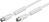 HL HL0507420 cable coaxial 3,5 m Blanco