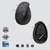 Logitech Lift for Business souris Gauche RF sans fil + Bluetooth Optique 4000 DPI