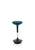 Dynamic KCUP1550 saddle chair Padded seat Teal Fabric Black 1 pc(s)