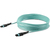 StarTech.com MPO12PL5M Glasvezel kabel 5 m MPO/MTP OM3 Aqua-kleur