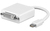 Microconnect MDPDVI video kabel adapter 0,15 m Mini DisplayPort DVI-I Wit