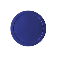 Kunststoffdeckel rund 18 cm - blau - Form: System. Hersteller: Eschenbach.
