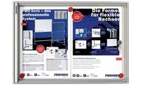 FRANKEN Vitrine d'affichage X-tra!Line, 8 x format A4 (70010943)