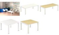 PAPERFLOW Table basse easyDesk, carré, hêtre / blanc (74600150)