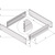 SCHROFF 19"- Einschub Aluminium (Grundbausatz) - MULTIPAC GRUNDAUSB.2HE 220T