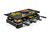 Raclette Gerät wendbare Grillplatte für 8 Personen, Teppan Gabeln 1400Watt