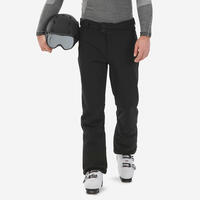 Men’s Softshell Ski Trousers - 500 - Black - UK 48" / EU 4XL