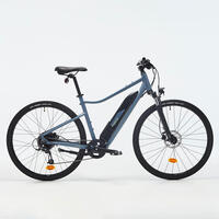High Frame Electric Hybrid Bike Riverside 520 E - Blue - XL