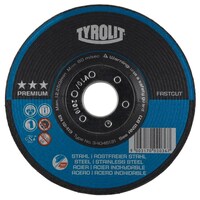 Tyrolit Fastcut Afbraamschijf (Premium) 230 x 7,0 x 22,2 MM - Staal / RVS