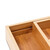 Relaxdays Besteckkasten aus Bambus HBT ca. 5 x 43 x 34cm Besteckeinsatz ausziehbar mit 5 bis 7 Fächern als Schubladeneinsatz und Küchenorganizer pflegeleichte Besteckeinlage für alle Schubladen, natur