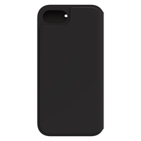 OtterBox Strada Via - Flip Case - Apple iPhone SE (2022/2020)/8/7 - Schwarz Night - Schwarz - Schutzhülle