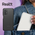 OtterBox React - Funda Protección mejorada para Samsung Galaxy A32 5G - Negro Crystal - clear/Negro - ProPack - Funda