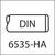 Frez do gratowania NC DIN6527 pełnowęglikowy 90°, 4,0*mm FORMAT