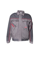 Planam Highline 2311027 Gr.27 Bundjacke zink/schiefer/rot