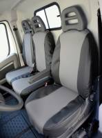 Sitzbezug für Volkswagen T5 Multivan & California, Bj. 2009-2015, Kunstleder, Einzelkomfortsitz (Beifahrersitz), mit Seitenairbag