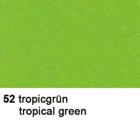 URSUS Tonzeichenpapier 50x70cm 2232252 130g, tropicgrün
