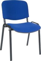 Conference Fabric Stackable Chair Blue - 1500BLU -