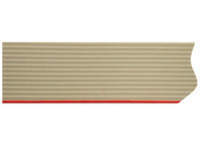 Flachbandleitung, 12-polig, RM 0.635 mm, 0,06 mm², AWG 30, PVC, grau