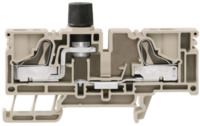 Sicherungsreihenklemme, 2-polig, 0,5-6,0 mm², 250 V, 6.3 A, 1083050000