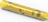 Stoßverbinder mit Isolation, 0,12-0,4 mm², AWG 26 bis 22, gelb, 22.61 mm