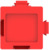 Buchsengehäuse, 1-polig, gerade, rot, 53884-4