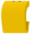 PVC Kabelmarkierer, Aufdruck "R", (L) 6 mm, max. Bündel-Ø 12.7 mm, gelb, EC1654-