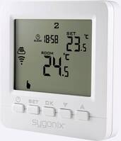 Vezeték nélküli, programozható helyiség termosztát 5...35 °C, Sygonix