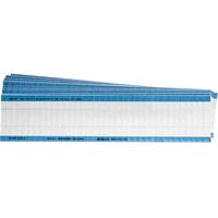 Wire Marker Cards - Solid NEMA Colours 6.35 mm x 38.00 Öntapadó címkék