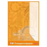 Transparent-Zeichenpapier, A3, 60 g/qm, 25 Blatt